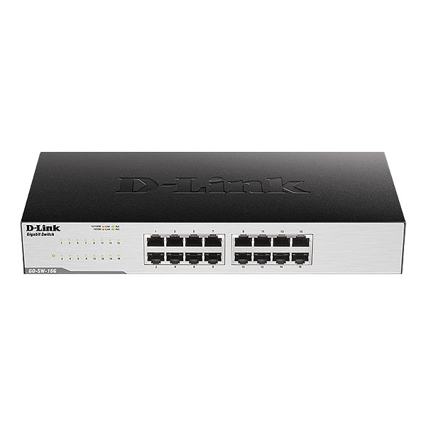 DLink GOSW16G 16 Puertos Gigabit  Switch