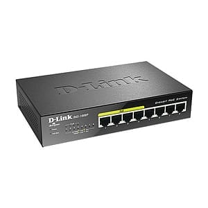 DLink DGS1008p 4 Puertos  4 Puertos POE Gigabit  Switch