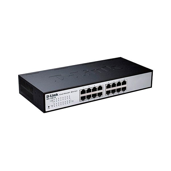 DLink DES110016 16 Puertos 10100  Switch
