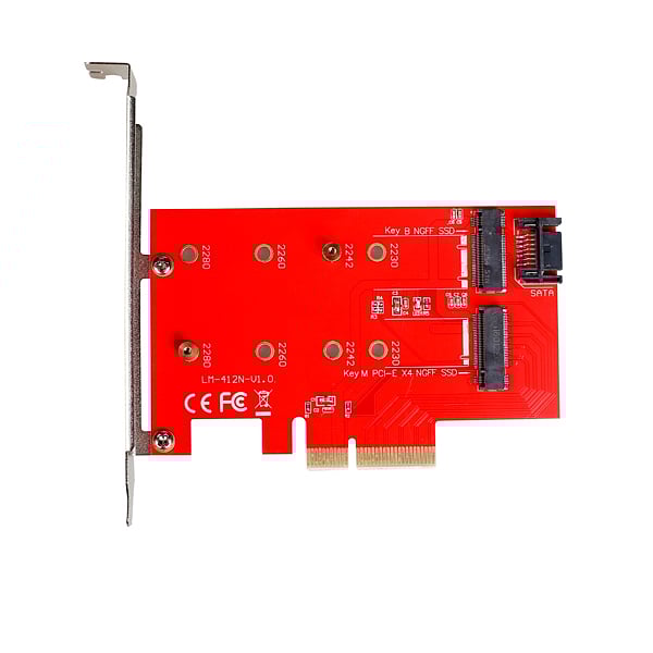 ITec M2 PCIe NVMe amp M2 SATA  Adaptador
