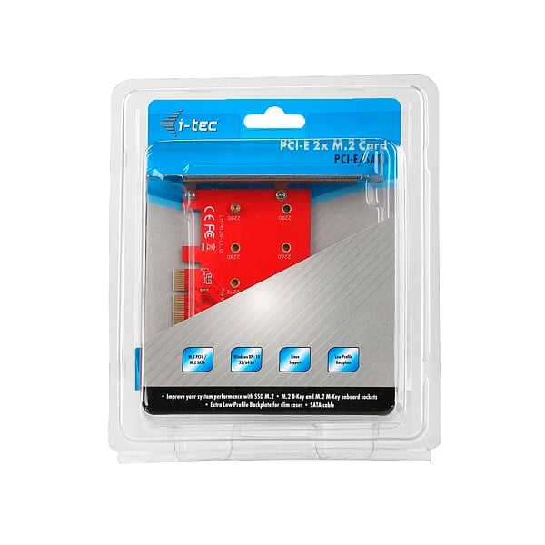 ITec M2 PCIe NVMe amp M2 SATA  Adaptador