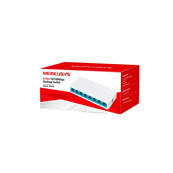 Mercusys MS108 8 Puertos 10  100  Switch