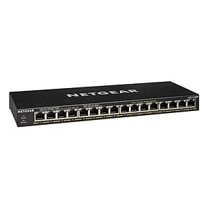 Netgear GS316P100EUS 16Puertos GBPoE 115W  Switch