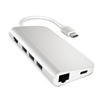 Satechi Adaptador USB TypeC MultiPort Gris  Adaptador
