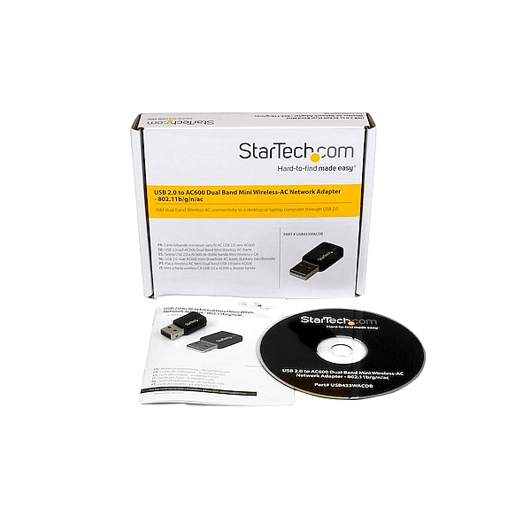 StarTechcom USB 20 Inalámbrico WiFi Mini Adaptador de Red