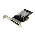StarTechcom GBLAN 4 LAN RJ45  Tarjeta de red