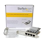 StarTechcom GBLAN 4 LAN RJ45  Tarjeta de red