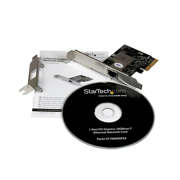 StarTechcom  PCIE x4 a Ethernet 10Gb  Adaptador