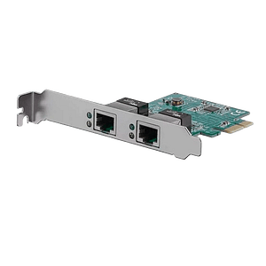 StarTechcom 2 puertos RJ45 GBLAN PCIE  Tarjeta de red