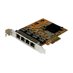StarTechcom 4 RJ45 GBLAN PECIE  Tarjeta de red