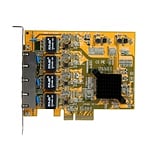 StarTechcom 4 RJ45 GBLAN PECIE  Tarjeta de red