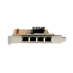 StarTechcom 4 RJ45 GBLAN PECIE  Tarjeta de red