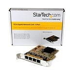 StarTechcom 4 RJ45 GBLAN PECIE  Tarjeta de red