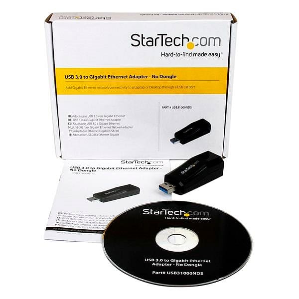 StarTechcom USB 30 a RJ45 GBLAN  Adaptador