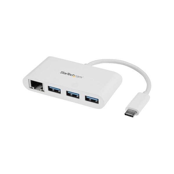 StarTechcom adaptador USB C a 3USB 30 USBC  LAN