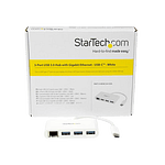 StarTechcom adaptador USB C a 3USB 30 USBC  LAN