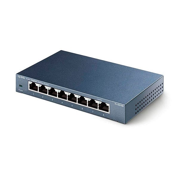 TPLink TLSG108 8 Puertos Gigabit Metálico  Switch