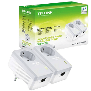 TPLink TLPA4010P KIT AV600 con enchufe  PLC