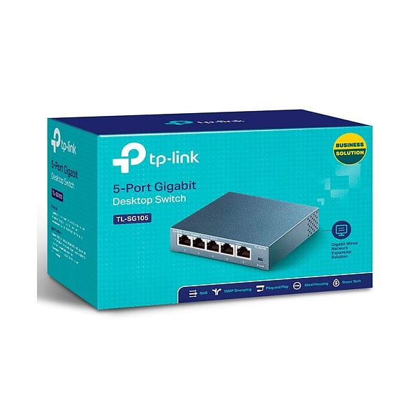 TPLink TLSG105 5 Puertos Gigabit metalico  Switch