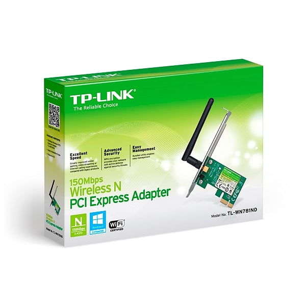 TPLink TLWN781ND 150Mbps PCIe  Tarjeta de Red