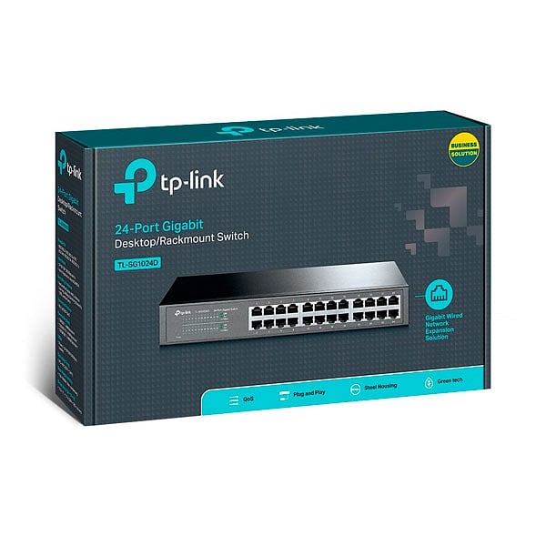 TPLink TLSG1024D 24 Puertos Gigabit  Switch