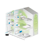 TPLink TLPA8030P KIT AV1300 con enchufe 3xLan  PLC