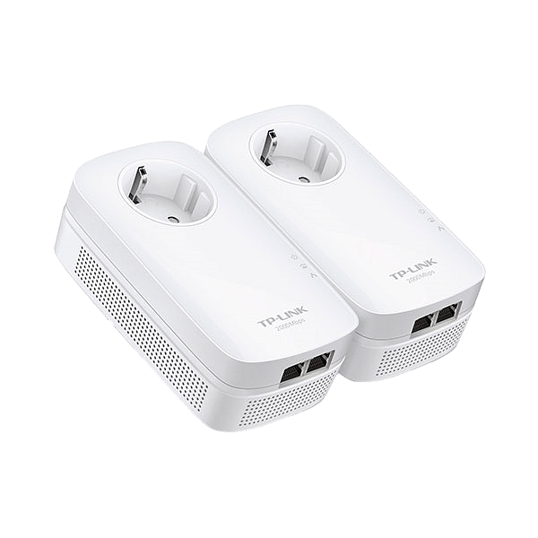 TPLink TLPA9020P KIT AV2000 con enchufe 2xLan  PLC