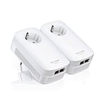 TPLink TLPA9020P KIT AV2000 con enchufe 2xLan  PLC