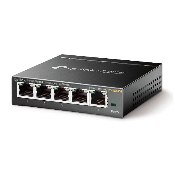 TPLink TLSG105E 5 Puertos Gigabit VLAN QoS IGMP  Switch