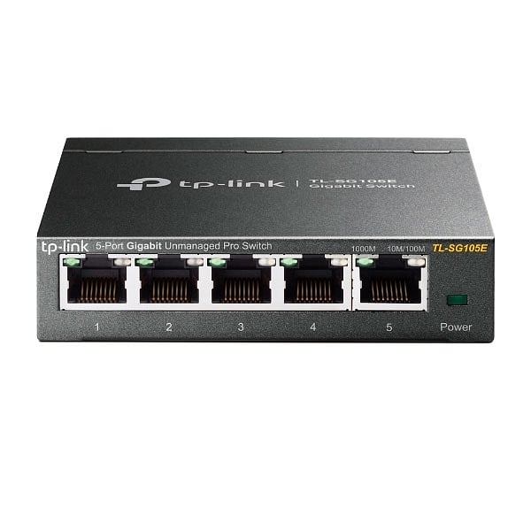 TPLink TLSG105E 5 Puertos Gigabit VLAN QoS IGMP  Switch