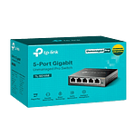 TPLink TLSG105E 5 Puertos Gigabit VLAN QoS IGMP  Switch TPLink TLSG105E 5 Puertos Gigabit VLAN QoS IGMP  Switch