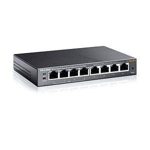 TPLink SG108PE POE 55W Metálico Semigestionable  Switch