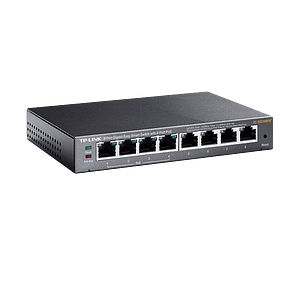 TPLink SG108PE POE 55W Metálico Semigestionable  Switch
