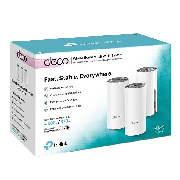 TPLink Deco E4 Pack x3 AC1200  Repetidor Mesh