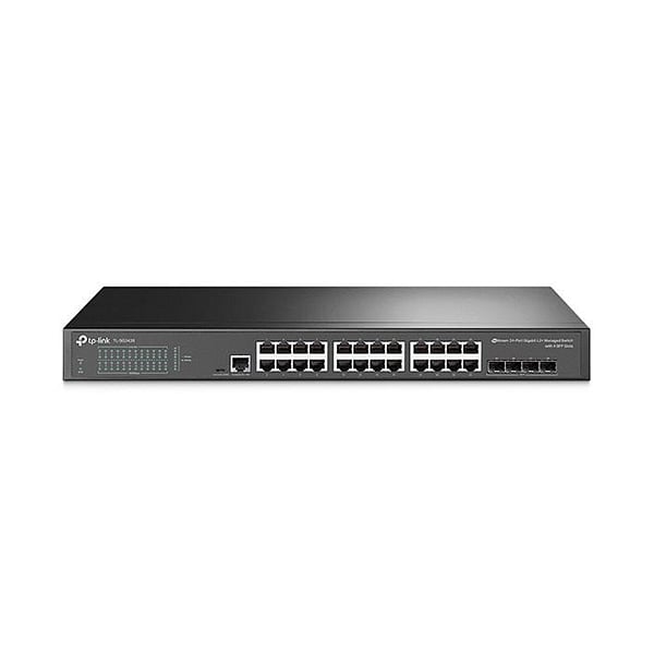 TPLink TLSG3428 JetStream 24 puertos Gigabit L2  4 puertos SFP  Switch
