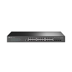TPLink TLSG3428 JetStream 24 puertos Gigabit L2  4 puertos SFP  Switch