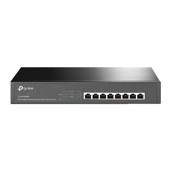 TPLink TLSG1008MP Gigabit 8 puertos con PoE de 8 puertos  Switch