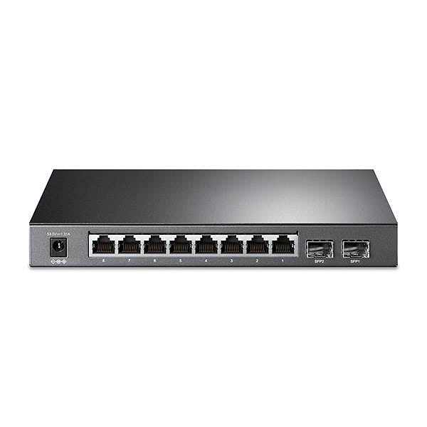 TPLink TLSG2210P 10 Puertos Gigabit PoE SFP Rack  Smart Switch