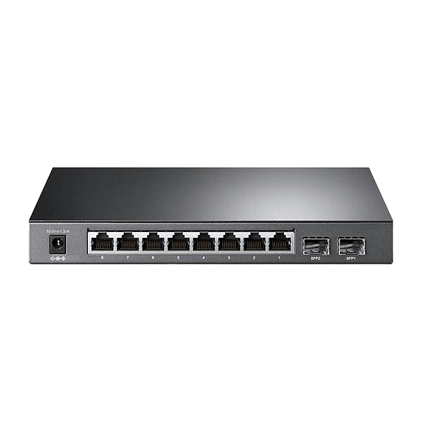 TPLink TLSG2210P 10 Puertos Gigabit PoE SFP Rack  Smart Switch