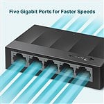 TPLink LS1005G 5 Puertos Gigabit Ethernet  Switch