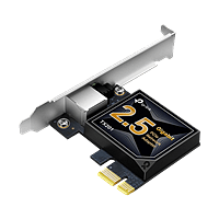 TP-Link TX201 2.5 Gigabit | Tarjeta de red PCIe 2.5 GB RJ45 Low/Full profile