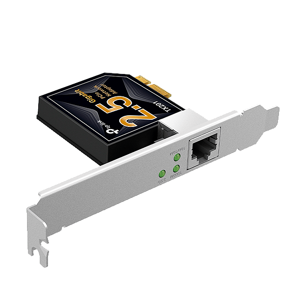TPLink TX201 25 Gigabit  Tarjeta de red PCIe 25 GB RJ45 LowFull profile