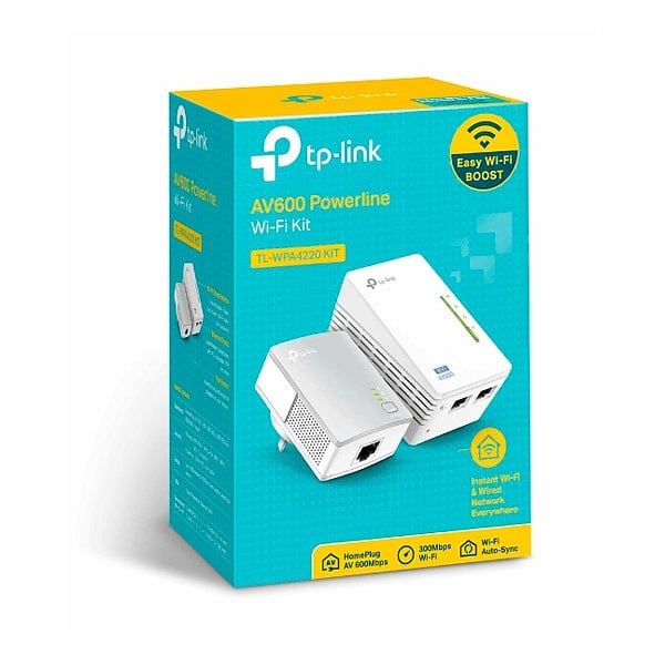 TPLink TLWPA4220KIT AV600 N300 2xLan  PLC