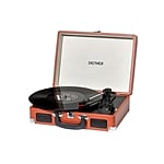 DENVER VPL120 USB Software Grabacion Marron  Tocadiscos