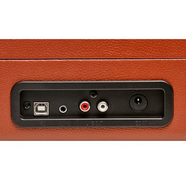 DENVER VPL120 USB Software Grabacion Marron  Tocadiscos