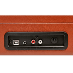 DENVER VPL120 USB Software Grabacion Marron  Tocadiscos