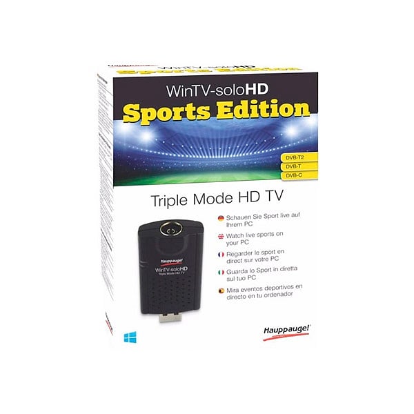 HAUPPAUGE WinTV Solo HD Sports Edition TDT  Sintonizador