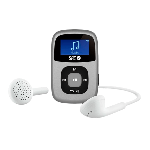 SPC Sparrow Mp3 4GB Plateado  Reproductor Mp3
