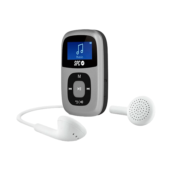 SPC Sparrow Mp3 4GB Plateado  Reproductor Mp3