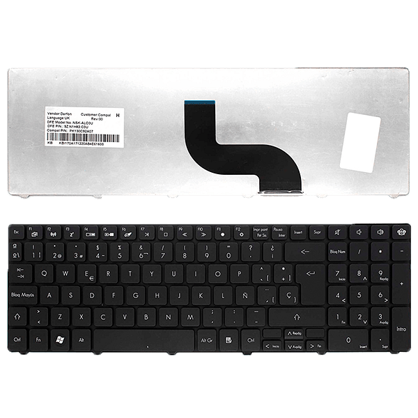 Recambio teclado Packard Bell PK130QG1A18